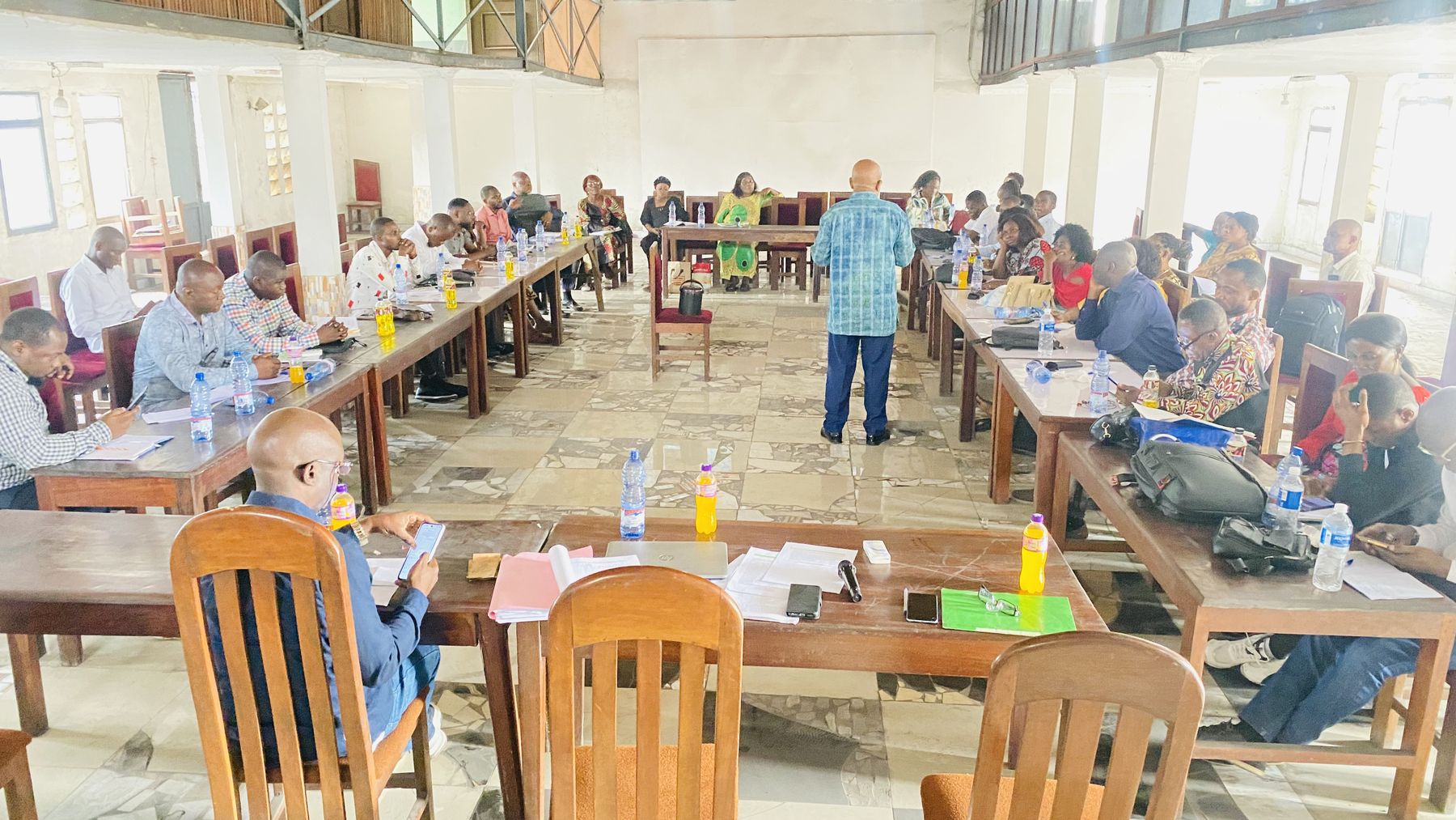 La salle de formation, à la coordination du REEJER.